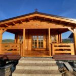 Brasov - Casă din lemn, izolată, modulară, rezidențială, 75 mp, 3 camere, baie și verandă