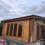 Teleorman - montaj căsuță de grădină din lemn la cheie, modulară, izolata MIA, 30mp